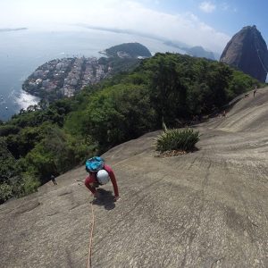 Rock Climbing in Rio de Janeiro.